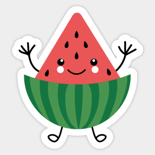 Kawaii Watermelon Sticker